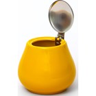 Сахарница с крышкой Elrington «Феличита, глазурь», 600 мл, цвет жёлтый - Фото 2