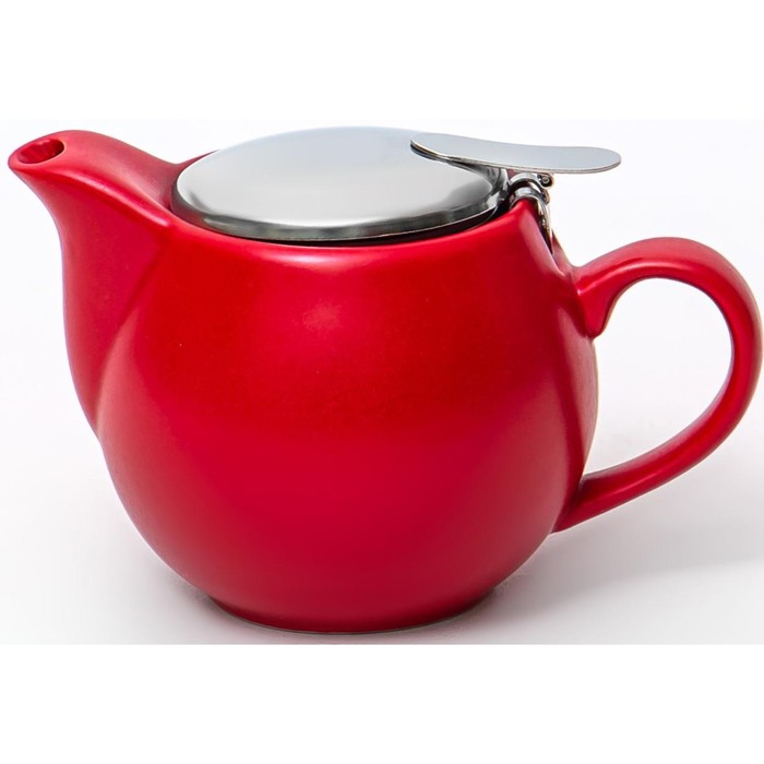 Чайник с фильтром Elrington «Феличита, матовый», 350 мл, цвет красный - Фото 1