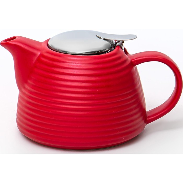 Чайник с фильтром Elrington «Феличита, матовый», 700 мл, цвет красный - Фото 1