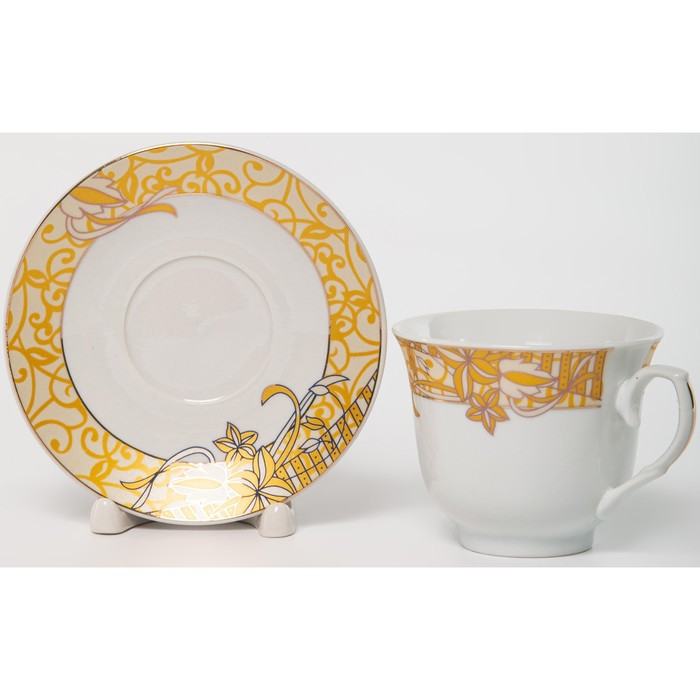 Чайный набор Guterwahl «Аврора шедир», 220 мл, блюдце декор золото