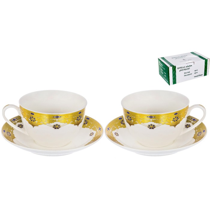 Чайный набор Balsford «Эстелла», 4 предмета, 240 мл