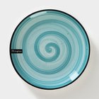 Тарелка керамическая Elrington «Аэрограф. Мятный бриз», d=19 см - Фото 6