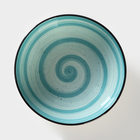 Тарелка глубокая керамичсекая Elrington «Аэрограф. Мятный бриз», d=18 см - Фото 2