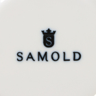 Чайная пара фарфоровая Samold «Хорека Графит», 250 мл, 12х9х7 см, 2 предмета - Фото 6