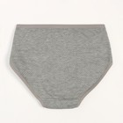 Трусы женские цвет серый, размер 52-54 (комплект 2 шт) - фото 22189316