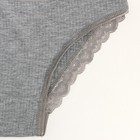 Трусы женские цвет серый, размер 44-46 - фото 42012938