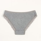 Трусы женские цвет серый, размер 46-48 - фото 52391641