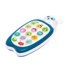 Музыкальный телефончик «Малыш Банни», звук, цвета МИКС, в пакете - фото 24597613