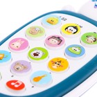 Музыкальный телефончик «Малыш Банни», звук, цвета МИКС, в пакете - фото 24597614