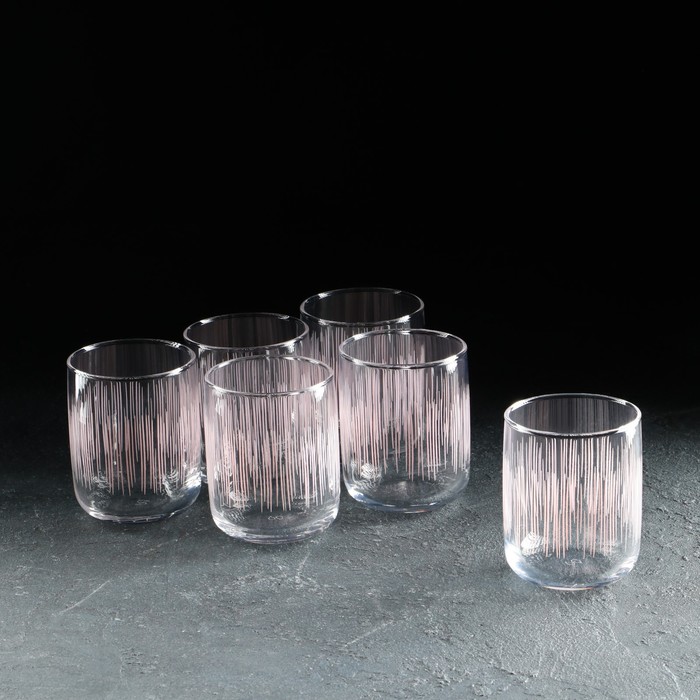 Набор стеклянных стаканов Focus, 280 мл, 6 шт - Фото 1