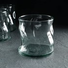 Набор стеклянных стаканов «Аморф», 4 шт, 340 мл, зеленый - Фото 2
