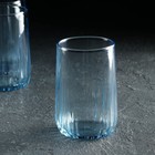 Набор стеклянных стаканов Nova, 6 шт, 135 мл, голубой - Фото 2