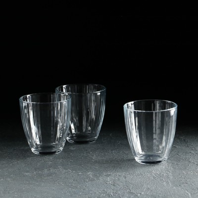 Набор стеклянных стаканов Linea, 3 шт, 280 мл