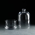 Блюдо сервировочное Paşabahçe Patisserie midi, d=11.5 см, стекло, с купольной крышкой, прозрачное - Фото 3