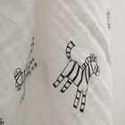 Пеленка муслиновая «Зебра», размер 120х120 см - Фото 4