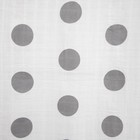 Пеленка муслиновая, «Горох серый», размер 120х120 см - Фото 3