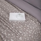 Плед флисовый «Виньетки серый», размер 150х200 см - Фото 3