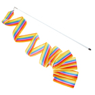 Лента гимнастическая с палочкой, 6 м, цвета микс - Фото 1