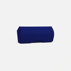 Футляр для очков на магните, 15.5 см х 4 см х 6.5 см, салфетка, цвет синий - фото 10457817