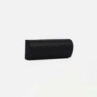 Футляр для очков на магните, 15.5 см х 3.5 см х 6 см, салфетка, цвет чёрный - фото 10457841