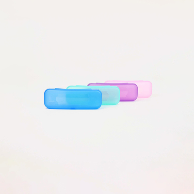 Футляр-хлопушка для очков, 15 см х 4 см х 5 см, цвет МИКС