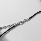 Кулон-амулет «Меч-кладенец» на шнурке, цвет чернёное серебро, 40 см - фото 23823329