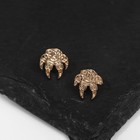 Серьги «Печать Велеса», цвет золото - фото 22190357