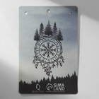 Кулон-амулет «Рагнарёк» на шнурке, цвет чернёное серебро на чёрном шнурке, 60 см - фото 24478813