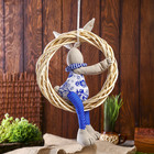 Декор подвесной "Заяц сидит в кольце" 5х25,5х33 см - Фото 2