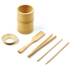 Инструменты для чайной церемонии:воронка,игла,лопатка,палочка для пересыпания, щипцы - Фото 2