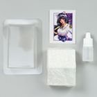 Мыло с картинкой своими руками «Прекрасная девушка»‎, набор для мыловарения - Фото 3