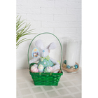 Декор "Зайчишка в зелёной рубашке" 12х15х18 см - Фото 2