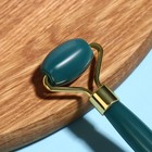 Массажёр для лица и зоны декольте, 14,5 × 5 см, PVC-коробка, цвет изумрудный 9061500