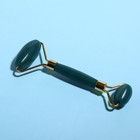 Массажёр для лица и зоны декольте, 14,5 × 5 см, PVC-коробка, цвет изумрудный 9061500