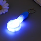 Фонарик свет на кольце "Лупа" МИКС 1,5х3,8х9 см (комплект 12 шт) - фото 22937301