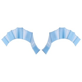 Перепонки для плавания ONLYTOP, р. S, цвет голубой