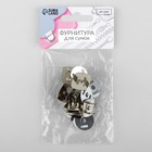 Кнопки магнитные, квадратные, 18×18 мм, 4 шт., цвет серебряный - Фото 3