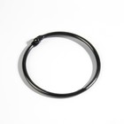 Кольцо для карниза, d = 50/56 мм, 10 шт, цвет чёрный никель - Фото 2
