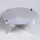 Подставка для пирожных, серебряная - Фото 1