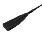 Хлыст для лошади, средний, полиуретан, чёрный, конкурный - Фото 2