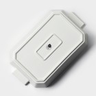 Форма для запекания BellaTenero, 1.6 л, 31×19×7.5 см, с бамбуковой крышкой, керамика, белая - Фото 9