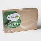 Форма для запекания BellaTenero, 1.6 л, 31×19×7.5 см, с бамбуковой крышкой, керамика, белая - Фото 11