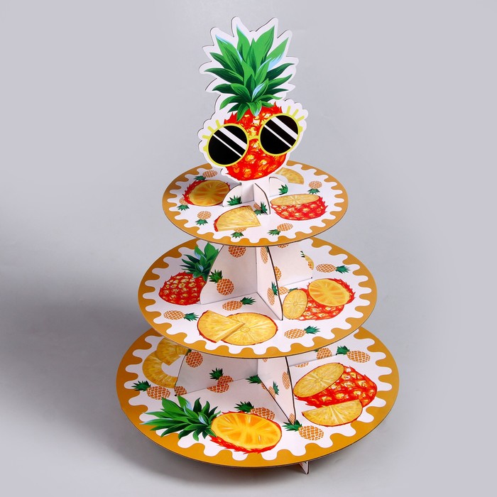 Подставка для пирожных «Тропики» - фото 1907713165