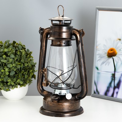 Керосиновая лампа декоративная 14×14×30 см RISALUX