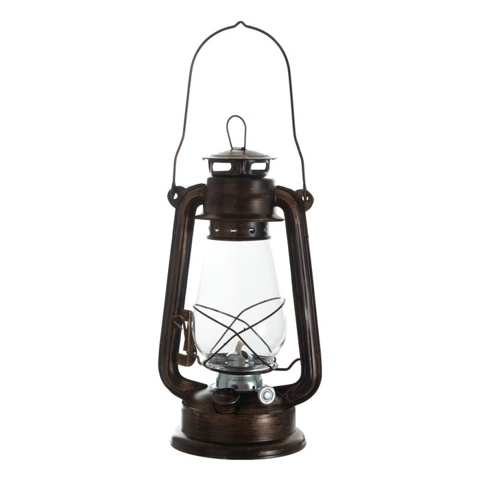 Керосиновая лампа декоративная 14х14х30 см RISALUX - фото 1885646142
