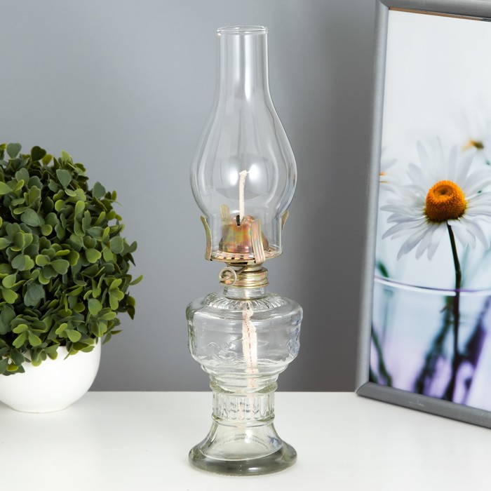 Керосиновая лампа декоративная 8×8×32 см RISALUX - Фото 1