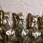 Крючок «7 котов», 17×8×1.5 см, латунь - Фото 3