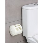 Держатель для туалетной бумаги Keeplex Light, 13,4×13×12,4 см, цвет белое облако - фото 319438839