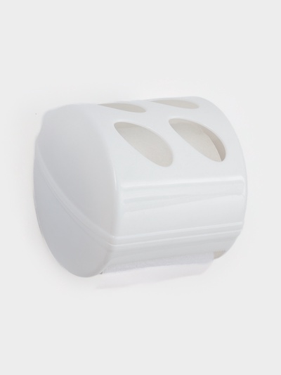 Держатель для туалетной бумаги Keeplex Light, 13.4×13×12.4 см, белое облако