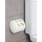 Держатель для туалетной бумаги Keeplex Light, 13,4×13×12,4 см, цвет белое облако - Фото 2